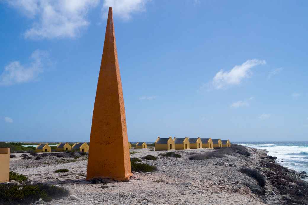 Orange obelisk, Oranje Pan, Bonaire